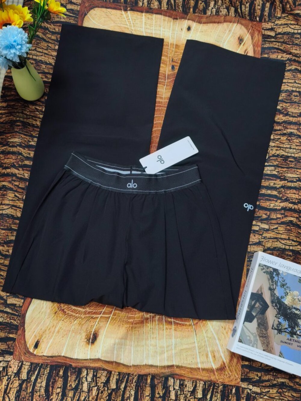 Alo Yoga Suit Up Trouser Black - Regular 30" Inseam🌺 - Picture 2 of 7